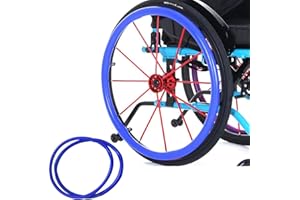 YZRYXHWL Wheelchair Cover, Wheelchair Accessories, 24 Inch 1 Pair Wear Resistant Non-Slip Covers, Wheelchair Protective Cover