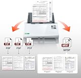 Plustek PS3140U Duplex Document Scanner PC Mac Twain OCR 40ppm 100 Sheet ADF view 4