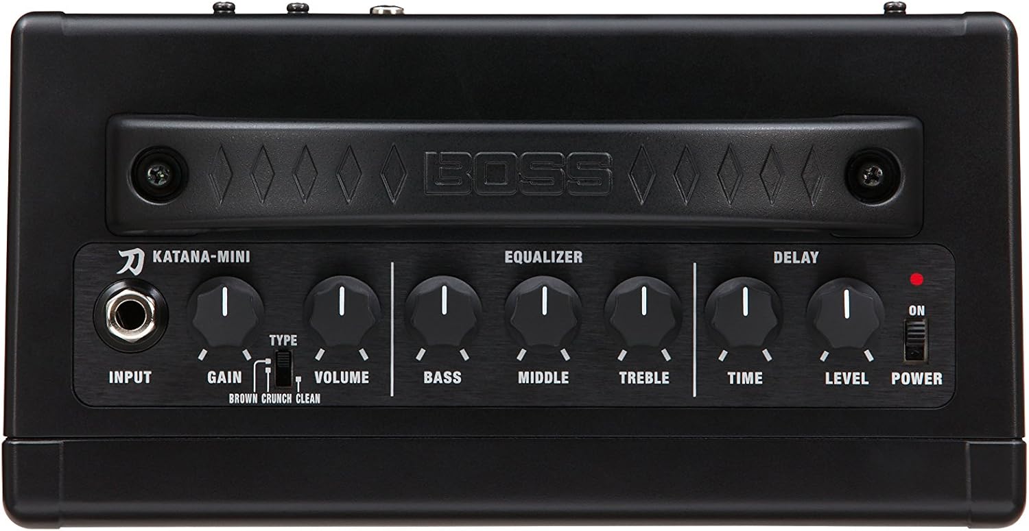 Boss Katana Mini Gitarrenverstarker Ktn Amazon De Musikinstrumente