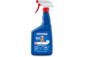 ADAMS Plus Flea & Tick Dog and Cat Spray, Kills Fleas, Ticks and Mosquitoes, 32 Fl Oz