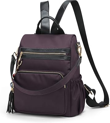 Amazon Co Jp Windtook リュック レディース 3way リュックサック X ショルダーバッグ X ハンドバッグ 大容量 ファッションバッグ 軽量 対応 通学通勤 人気 おしゃれ ダークブラウン 服 ファッション小物