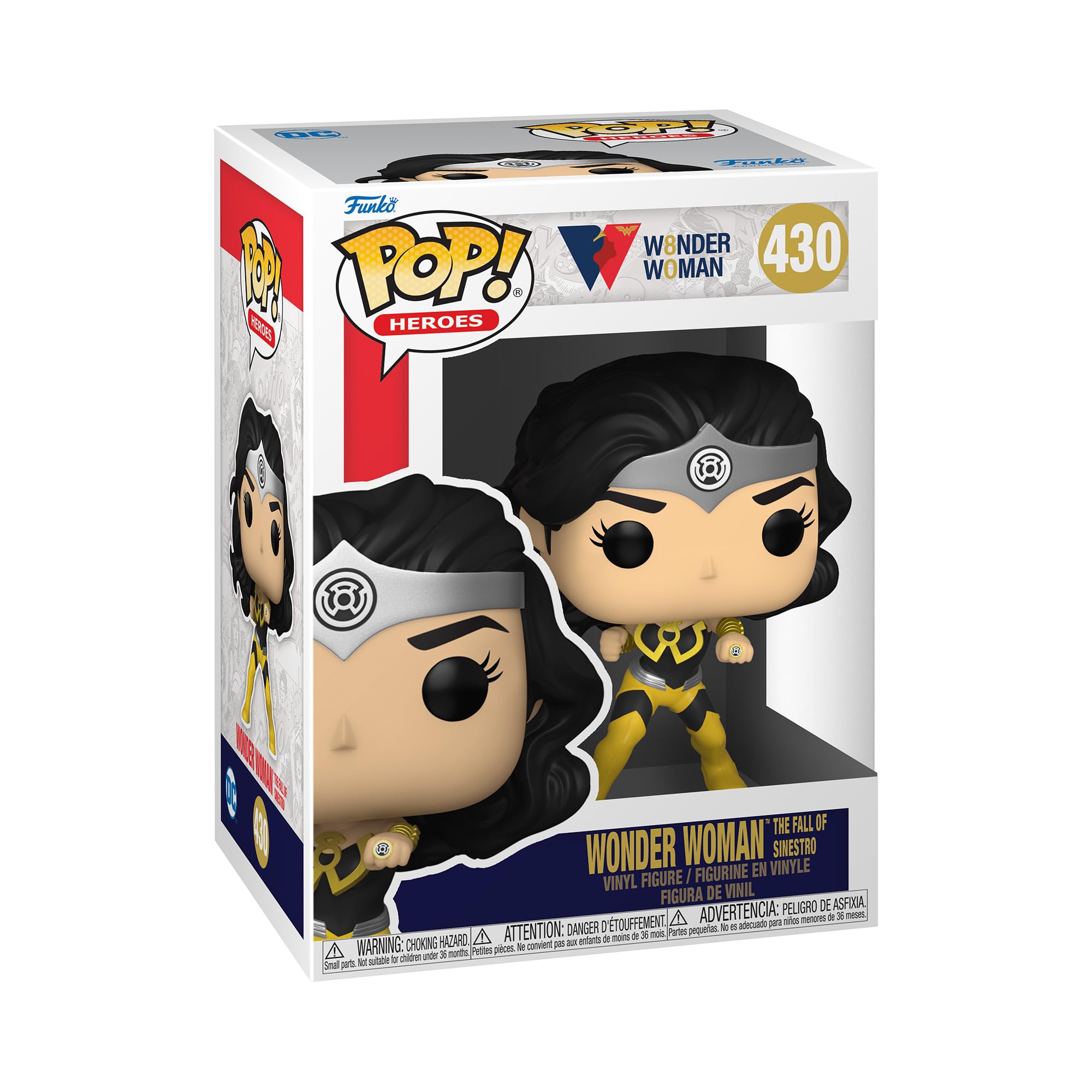 Funko POP! Heroes: WW 80th-Wonder Woman - (the Fall Of Sinestro) - DC Comics - Collectable Vinyl Figure - Gift Idea - Official Merchandise - Toys for Kids & Adults - Comic Books Fans