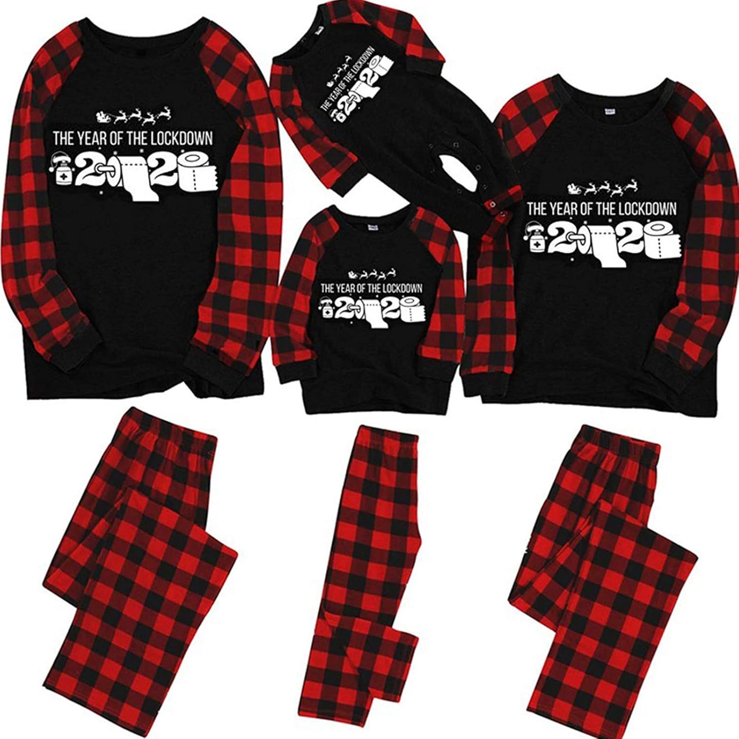 2020 Family Matching Pyjamas Set, Matching Christmas