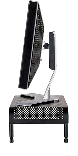 Allsop Metal Art Ergo Adjustable Monitor Stand, TV Laptop