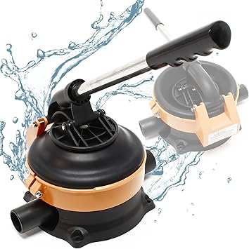 Pompe è Eau Manuelle Avec Levier En Acier Inoxydable 20lmin Max