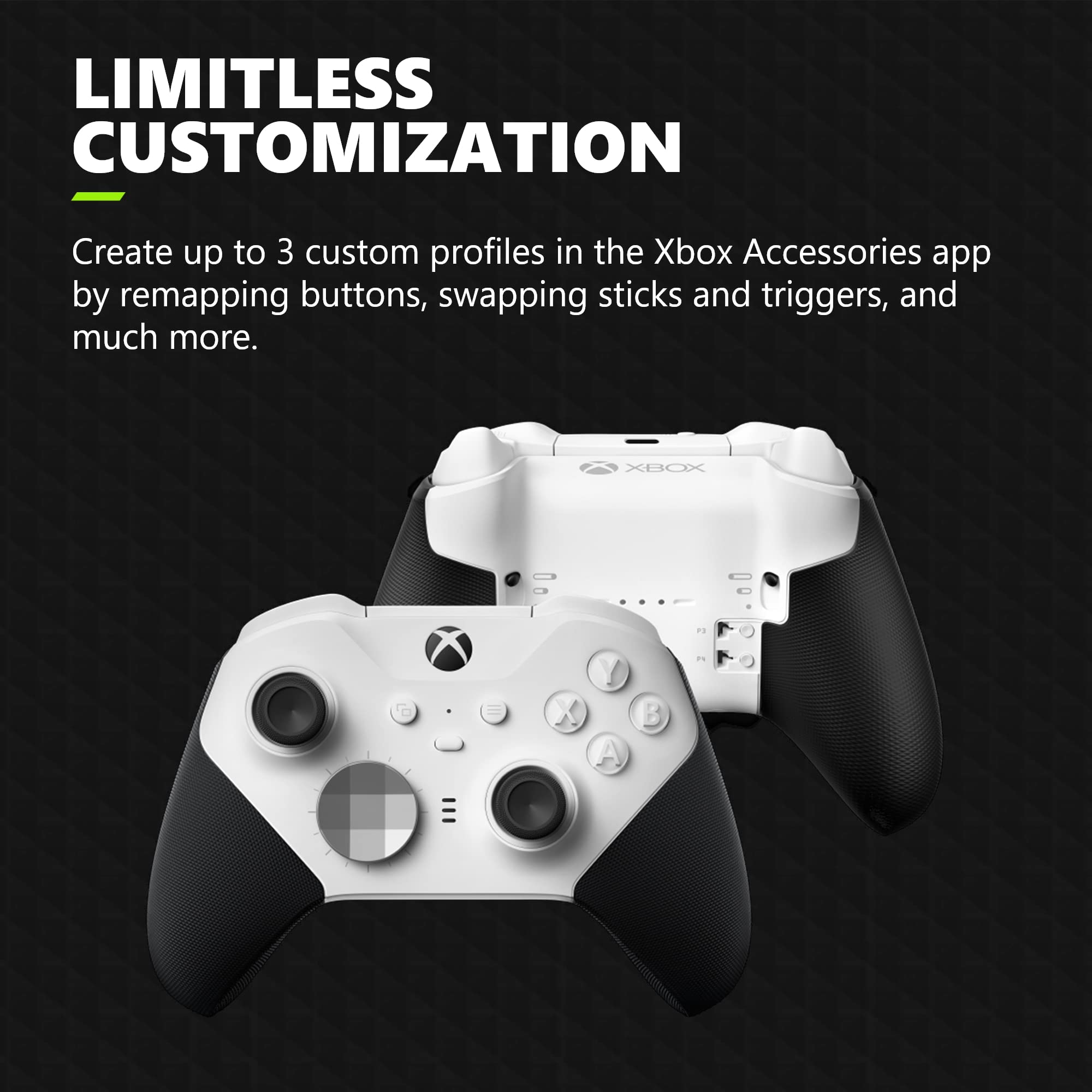 Xbox Elite Wireless Controller Series 2 Core – White (Renewed Premium)
