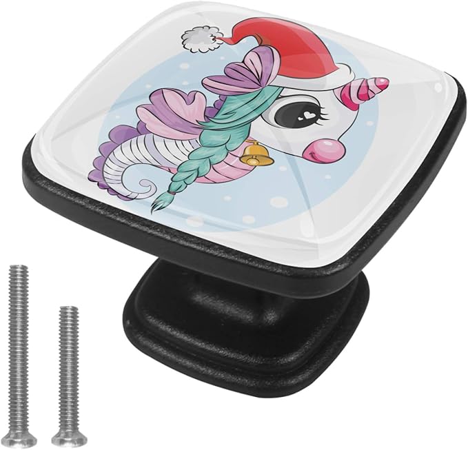 Perillas de gabinete de cocina Unicornio de dibujos animados lindo