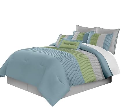Amazon Com Hemau Premium New Soft 8 Piece Luxury Striped