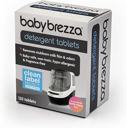 Baby Brezza tabletas de jabón detergente para lavadora de biberones — Cuidado de la piel