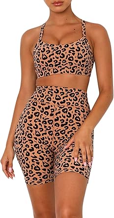 leopard workout set