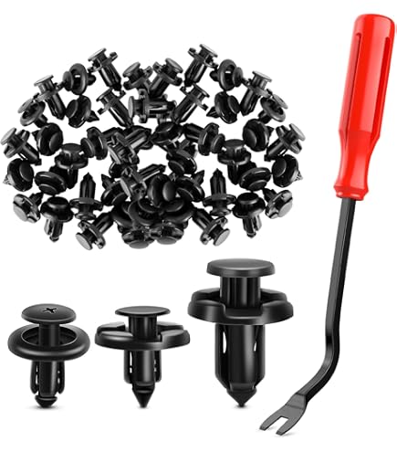 Amazon.com: Rexka 25pcs Door WeatherStrip Clip 909120028 for