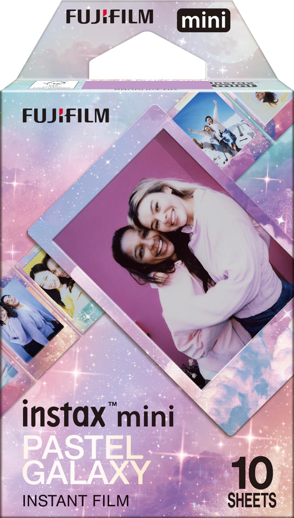 FUJIFILM instax mini Pastel Galaxy Instant Film - 10 Exposures