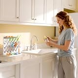Lifewit 15-Hooks Baby Bottle Drying Rack Countertop Organizer view 9