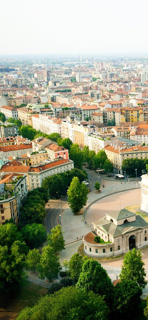 PeelitStickit Italy Buildings and Cities Wallpaper Design, Wall Mural ID-004, vinyl, Multi-colour