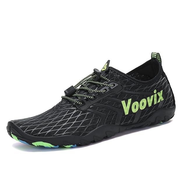 Voovix Badeschuhe Herren Damen Wasserschuhe Schwimmschuhe Kinder Surfschuhe Barfuß Schuhe Strandschuhe Aquaschuhe Leichte Rut