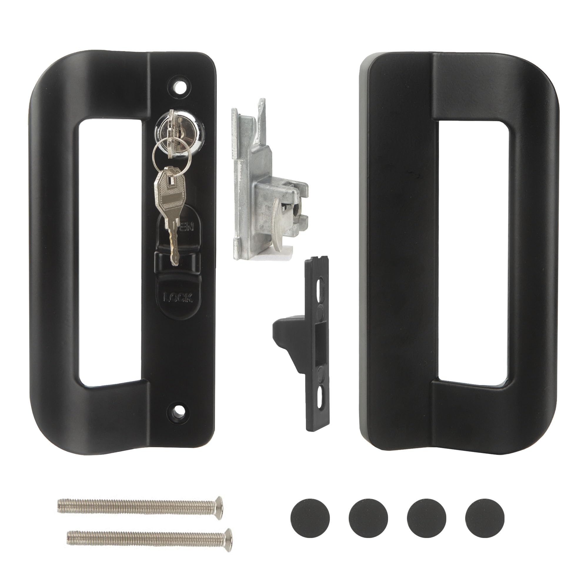 Ssl Handle BTAMUD Sliding Door Handle Set 5-5/8 Inch Hole spacing, Full ...