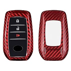 M.JVisun Genuine Carbon Fiber Key Fob Cover for