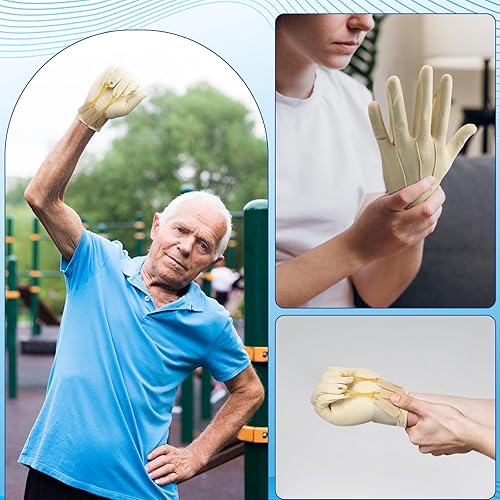 Panitay Pair Traction Exercise Glove Hand Finger Strengthening