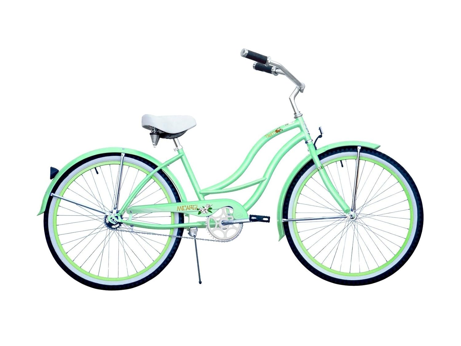 mint green cruiser bike