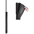 Hudson Comfort Basement Pole Wrap - Garage Pole Padding with Anti Slip Fabric - Strong Hook and Loop for A Tight Wrap - Round Column Wrap 10mm Foam - 12x24 Inches (4 Pack) - 4 Feet of Protection