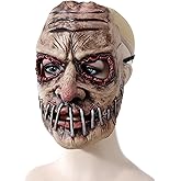 Gutecomuik Halloween Horror Mask, Supersoft Creepy Scary Fancy Mask for The Evil Demon Cosplay, Costume