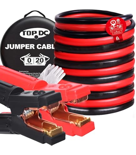 Amazon Best Jumper Cables For Suv Battery Cables Heavy Duty Gauge