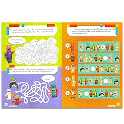 Lego Books with Mini Figure for Kids - Bundle with