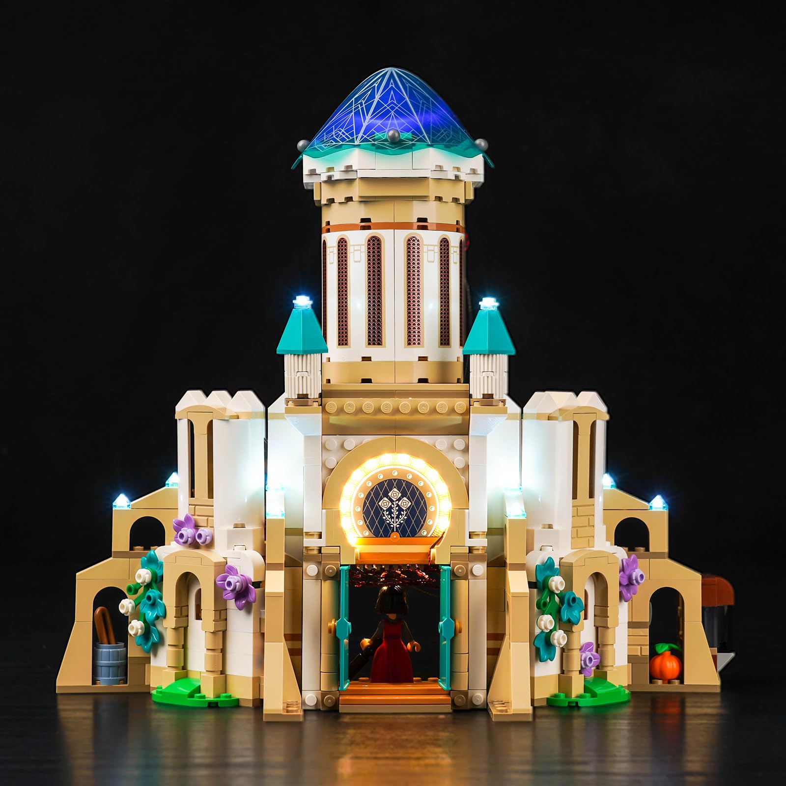 Light Kit for Lego King Magnifico's Castle 43224, Lighting Set for Lego 43224 Disney Wish King Magnifico's Castle - Not Include Models, Just Light Kit — image 1