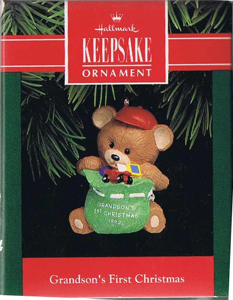 grandson's first christmas ornament