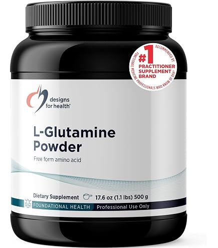 Designs for Health L-Glutathione Power, Mix-in Drink Powder, 50 Servings