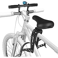 HOTYELL Kids Bike Seat and Handlebar for Adult Bike - Upgraded Front Mounted Child Bicycle Seats Attachment Compatible with A