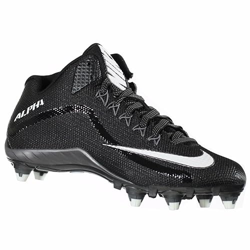 Buy Nike Alpha PRO 2 3/4 D Black/Grey/White Mens Football Cleats US 9 M