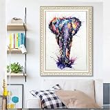 Lidiper 5D Diamond Painting Kit Elephant 30x40cm DIY Full Drill Crystal view 4