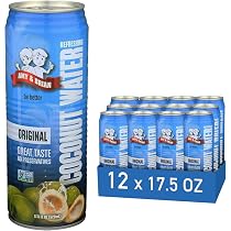 Amazon.com : Amy & Brian Non-GMO Coconut Water, Original, 17.5 Fl ...