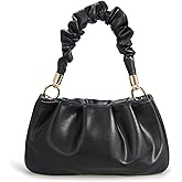 Cloud Pouch Bag Women Shoulder Handbag Soft Vegan Leather Vintage Hobo Chain Cross body Bag
