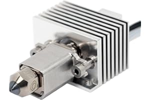 MICRO-SWISS Microswiss FlowTech™ Hotend for Bambu Lab P1P/P1S 3D Printers - Leakproof Nozzle - Cold Nozzle Change - High Flow CHT - Made in USA (FlowTech CM2 CHT - Hardened Tip - High Flow)