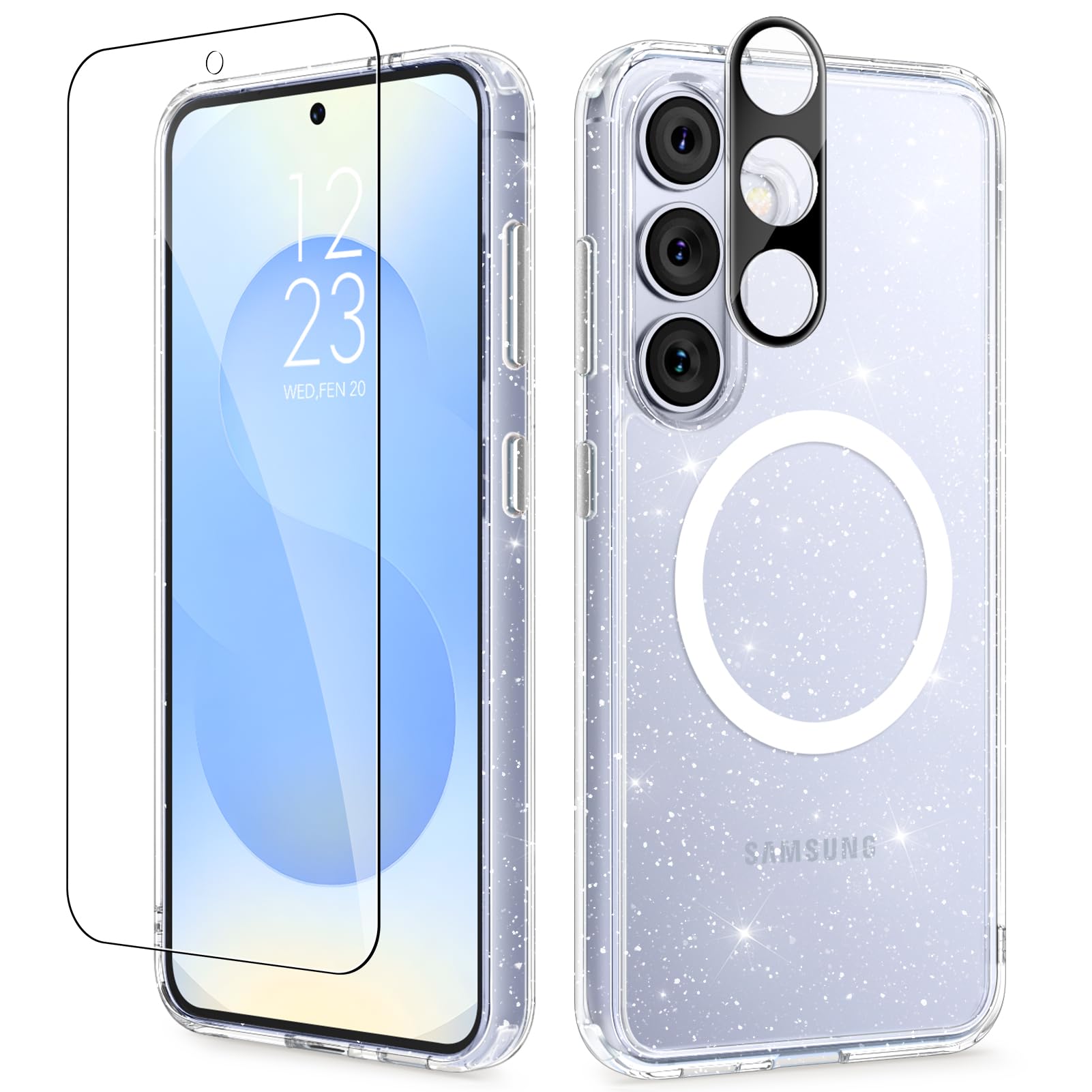 GVIEWIN for Samsung Galaxy S25 Plus Case Compatible