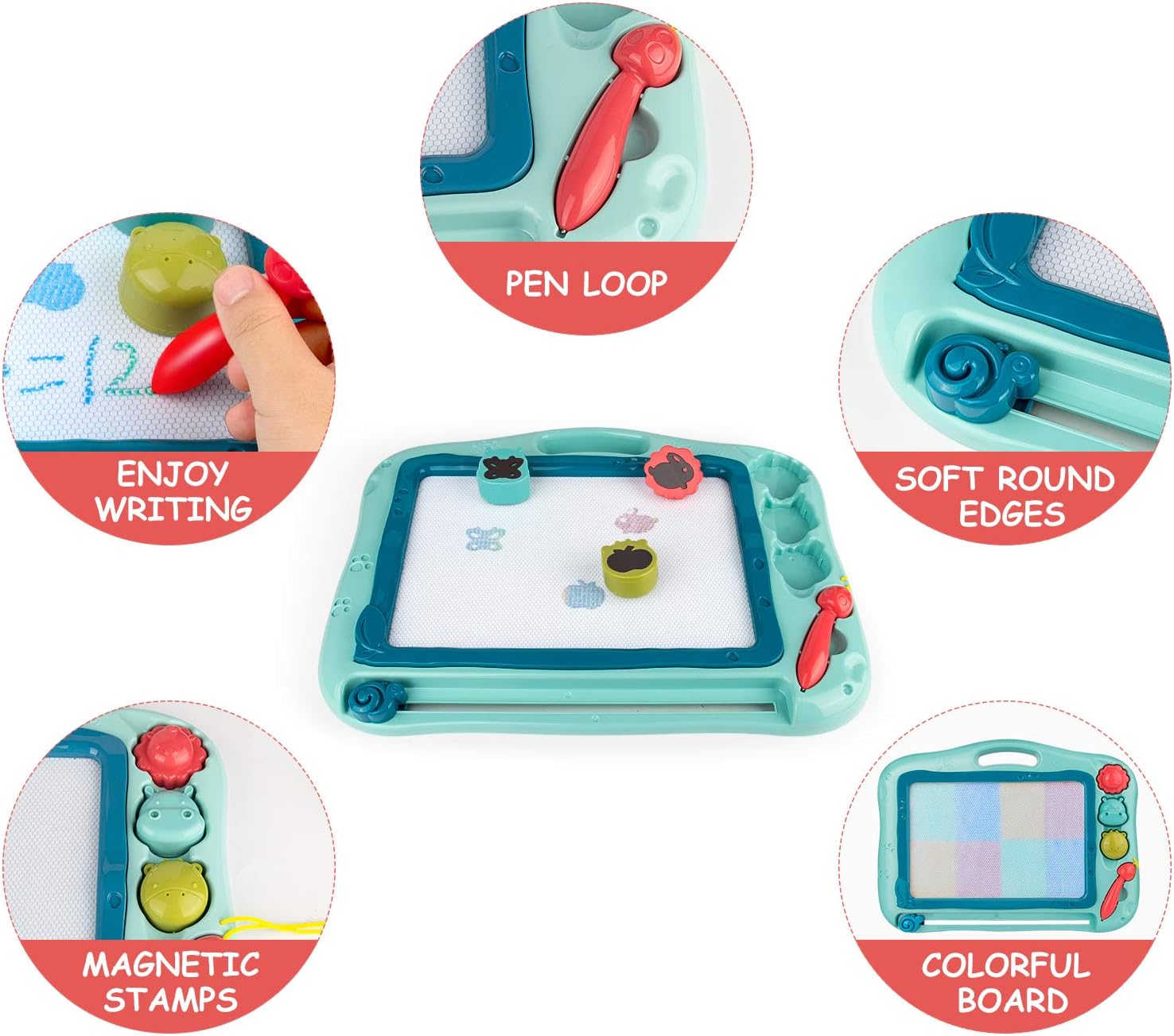 geekper magnetic drawing board