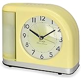 Westclox Big Ben Moon Beam Quartz Analog Alarm Clock Yellow with USB 44000Y