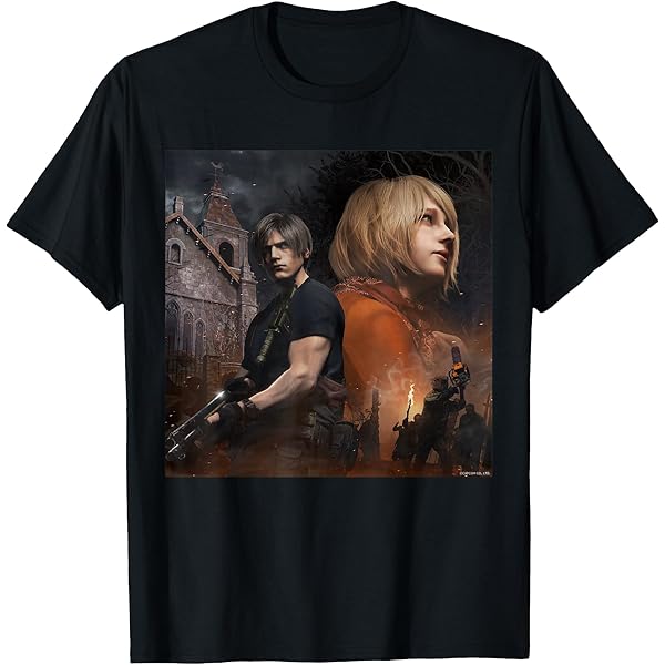 【新品タグ付】L'Appartement Beautiful T Shirts Amazon.com: RESIDENT EVIL 4 Gaming Design T-Shirt : Clothing