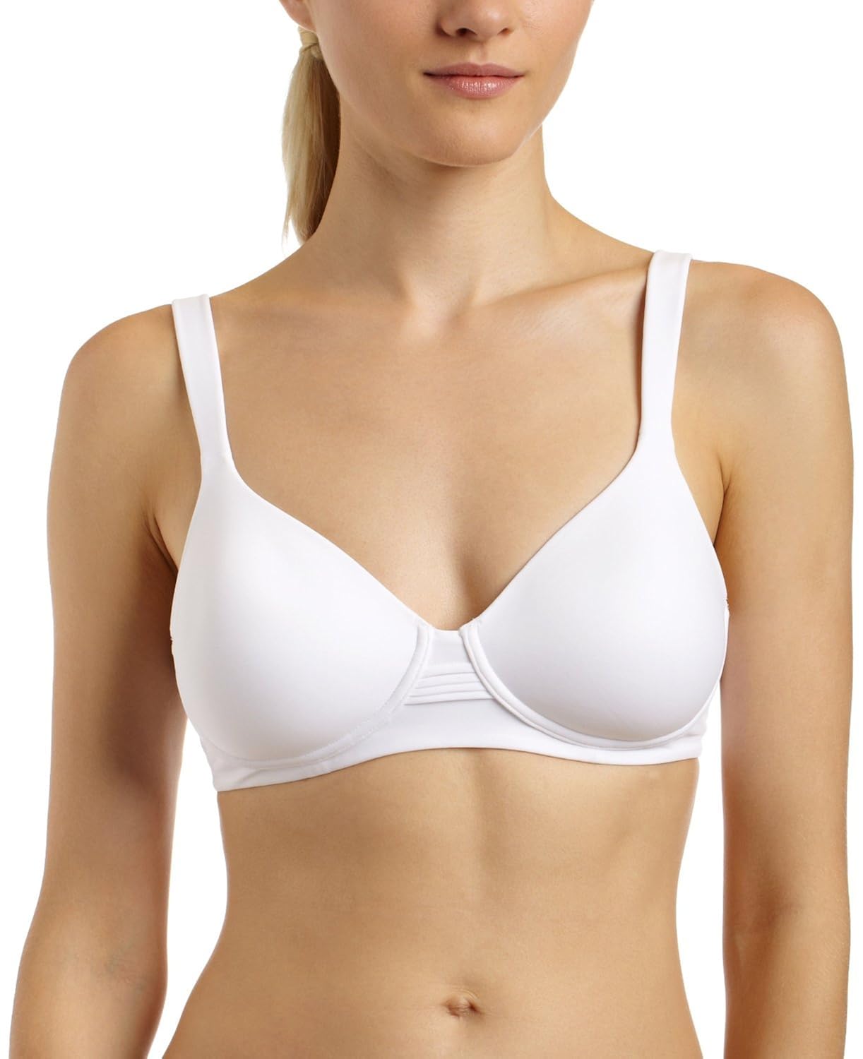 Hanes All Over Comfort Wirefree Bra White Size 36c Amazon Co