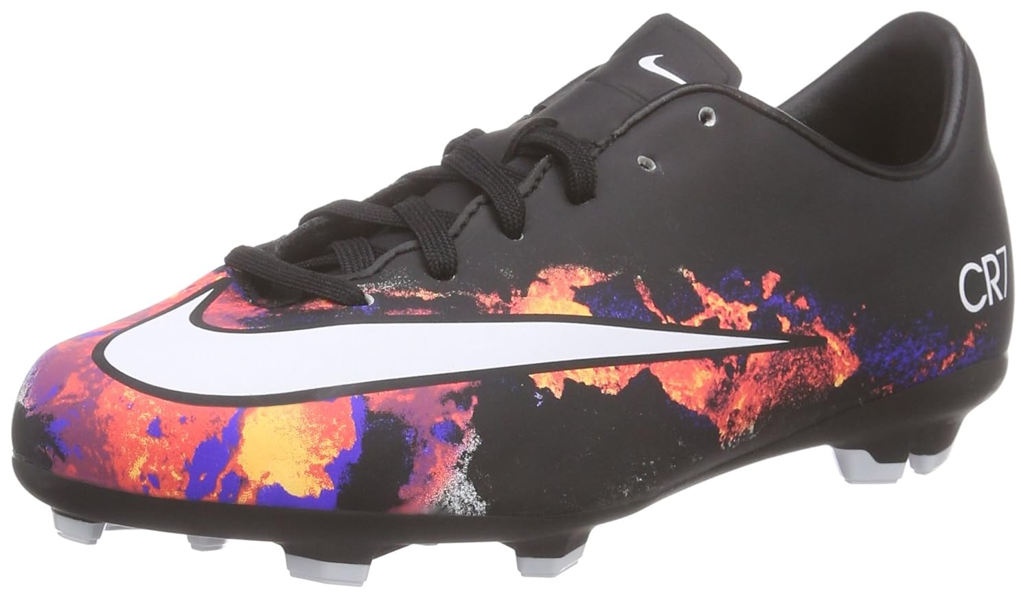 black cr7 soccer cleats