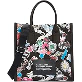 Marc Jacobs Printed Canvas Small Tote Shoulder Crossbody Bag