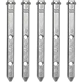 Brixwell Pivot Bar Window Replacement Part,Zinc Die Cast Construction, 3-3/16" Length, 9/32" Width, Crack Resistant, Dual End Compatibility for Tilt Window Repairs-Pack of 5
