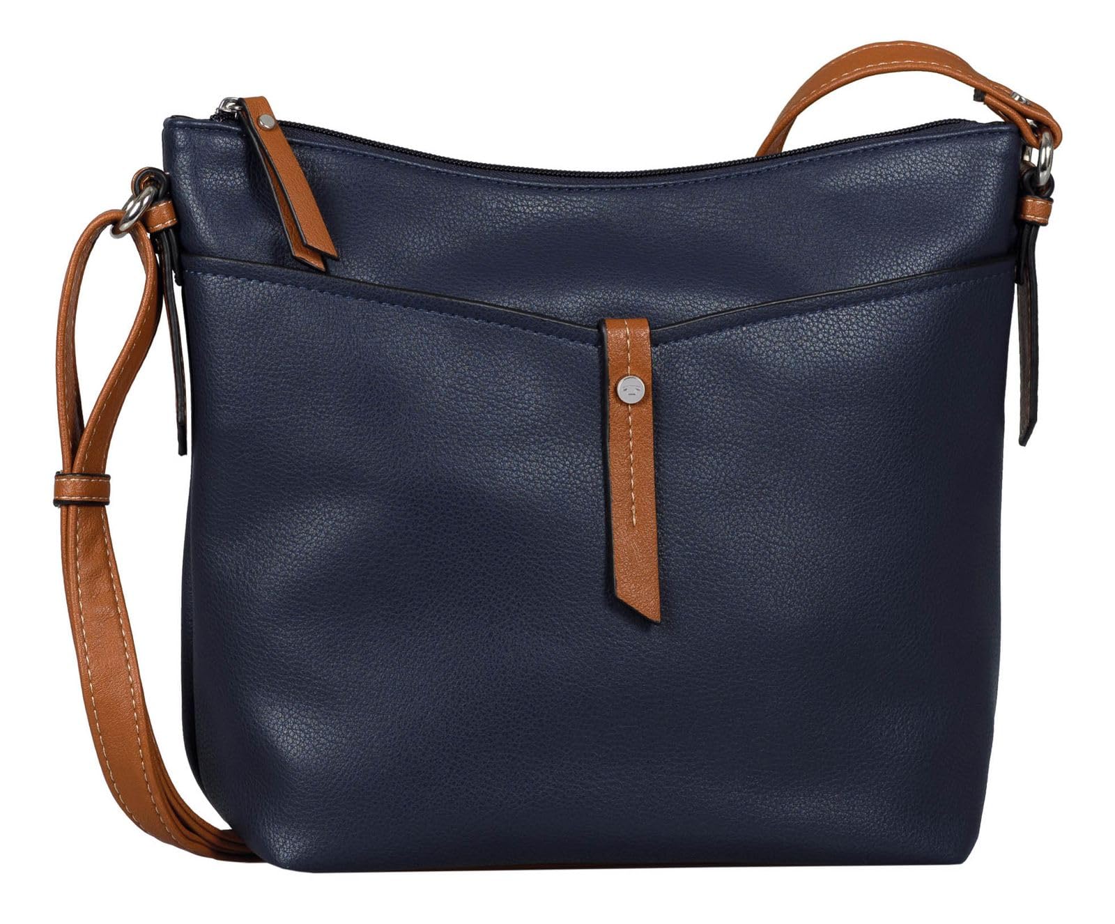 TOM TAILOR Novara Damen Umhängetasche Crossbody Bag Mittelgroß Blau