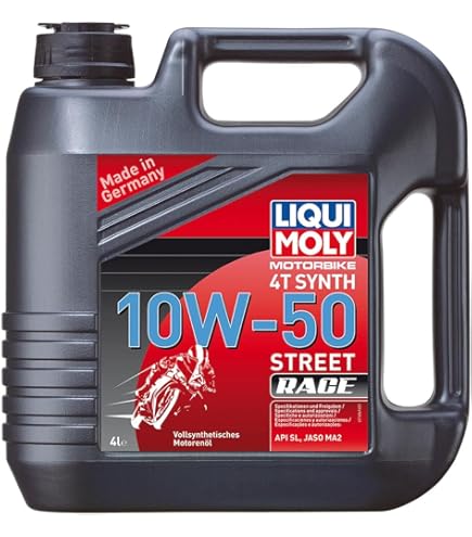 Amazon.com: Liqui Moly 4t Synth 10w-50 Street Race 20-Liter