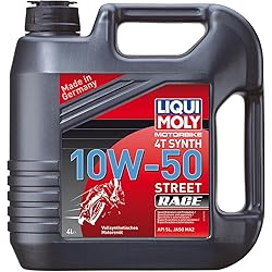 Liqui Moly 4t Synth 10w-50 Street Race 20-Liter