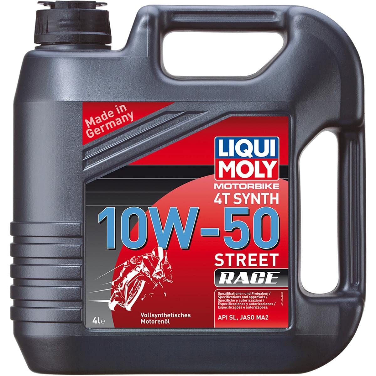 Liqui Moly 4t Synth 10w-50 Street Race 20-Liter
