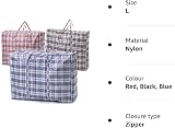 VIROSA Extra Value Large Strong Laundry Bags Pack 5 Reusable Zip Bags view 8