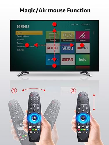 Magic Replacement for LG TV Remote with Voice and Pointer Function